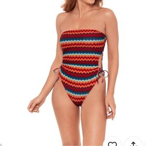 Sports Illustrated Swim Multicolor One Piece